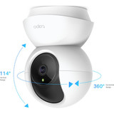 Tapo C200 HD Network Camera - Color - 30 ft (9.14 m) - H.264 - 1920 x 1080 Fixed Lens - Google Assistant, Alexa Supported (TAPO C200)