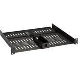 Black Box KVXHP Series Extender Rackmount Tray - For Power Module - 1U Rack Height x 19" (482.60 mm) Rack Width - Rack-mountable - - (Fleet Network)