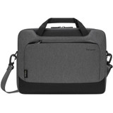 Targus Cypress TBS92602GL Carrying Case (Slipcase) for 13" to 14" Notebook - Gray - Woven Fabric - Shoulder Strap, Handle, Trolley - x (Fleet Network)