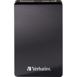 Verbatim 256GB Vx460 External SSD, USB 3.1 Gen 1 - Black - Notebook Device Supported - USB 3.1 (Gen 1) - 2 Year Warranty - 1 Pack (70382)