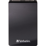 Verbatim 512GB Vx460 External SSD, USB 3.1 Gen 1 - Black - Notebook Device Supported - USB 3.1 (Gen 1) - 2 Year Warranty - 1 Pack (70383)