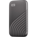 WD My Passport WDBAGF0020BGY-WESN 2 TB Portable Solid State Drive - External - Space Gray - Desktop PC Device Supported - USB 3.2 (Gen (WDBAGF0020BGY-WESN)