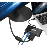 Tripp Lite U444-06N-HV4GUB Docking Station - for Notebook/Tablet/Smartphone/Projector/Monitor - USB 3.1 Type C - 2 x USB Ports - 1 x - (U444-06N-HV4GUB)