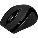 Adesso iMouse G25 Wireless Ergonomic Laser Mouse - Laser - Wireless - Radio Frequency - 2.40 GHz - No - Black - USB - 1600 dpi - Wheel (IMOUSE G25)