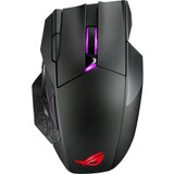 Asus ROG Spatha X Gaming Mouse - Optical - Cable/Wireless - Radio Frequency - 2.40 GHz - Black - 1 Pack - USB - 19000 dpi - Scroll - - (P707 ROG SPATHA X)
