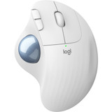 Logitech ERGO M575 Wireless Trackball For Business - Optical - Wireless - Bluetooth - Off White - USB - Trackball, Scroll Wheel (910-006437)