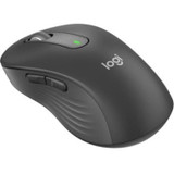 Logitech Signature M650 Mouse - Wireless - Bluetooth/Radio Frequency - Graphite - USB - 4000 dpi - Scroll Wheel - Medium Hand/Palm - (910-006272)