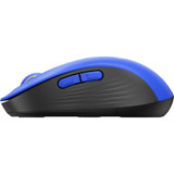 Logitech Signature M650 L Mouse - Optical - Wireless - Bluetooth/Radio Frequency - Blue - USB - 2000 dpi - Scroll Wheel - 5 Button(s) (910-006232)