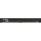 Black Box NIAP 3.0 Secure 8-Port Single-Head DVI-I KVM Switch - 8 Computer(s) - 1 Local User(s) - 3840 x 2160 - 10 x USB - 9 x DVI - - (Fleet Network)