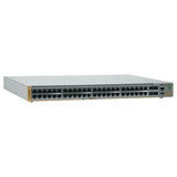 Allied Telesis AT-x510-52GTX Stackable Gigabit Edge Switch - 48 Ports - Manageable - Gigabit Ethernet - 10/100/1000Base-T - 2 Layer - (Fleet Network)