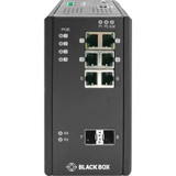 Black Box Ethernet Switch - 6 Ports - Manageable - Gigabit Ethernet - 1000Base-X - TAA Compliant - 2 Layer Supported - Modular - 2 SFP (Fleet Network)