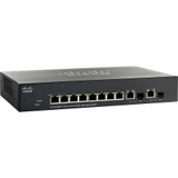 Cisco SF302-08PP 8-Port 10/100 PoE+ Managed Switch - 10 Ports - Manageable - 10/100Base-TX, 10/100/1000Base-T - Refurbished - 3 Layer (SF302-08PP-K9NA-RF)