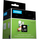 Dymo LabelWriter Large Multipurpose Labels - 2 1/8" x 2 3/4" Length - Rectangle - Direct Thermal - White - 320 / Roll - 320 Box (Fleet Network)