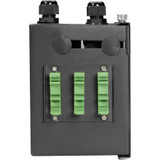 Black Box JPM39 Series DIN Rail Mini Fiber Enclosure - 5.31" (134.87 mm) Width x 5.51" (139.95 mm) Depth x 3.93" (99.82 mm) Height - 1 (JPM397A)