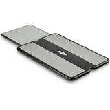 StarTech.com Lap Desk - With Retractable Mouse Pad - Black, Gray - Silicone, Plastic - TAA Compliant (NTBKPAD)
