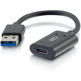 C2G 6in USB C USB A SuperSpeed USB 5Gbps Adapter Converter - Female to Male - 6" USB/USB-C Data Transfer Cable for Notebook, Desktop - (54428)
