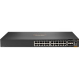 Aruba 6300F 24-port 1GbE and 4-port SFP56 Switch - 24 Ports - Manageable - 3 Layer Supported - Modular - 4 SFP Slots - Twisted Pair, - (Fleet Network)