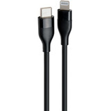 V7 USB-C Male to Lightning Male Cable USB 2.0 480 Mbps 3A 1m/3.3ft Black - 3.3 ft Lightning/USB-C Data Transfer Cable for iPod, iPad - (V7USBCLGT-1M)