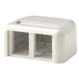 Ortronics TracJack OR-404TJ2 Mounting Box - White - White - Thermoplastic (Fleet Network)