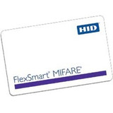 HID FlexSmart 1430 PVC MIFARE 1K Card - 2.13" (53.98 mm) x 3.38" (85.73 mm) Length - White (Fleet Network)