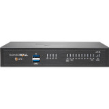 SonicWall TZ470 Network Security/Firewall Appliance - 8 Port - 10/100/1000Base-T - 2.5 Gigabit Ethernet - DES, 3DES, MD5, SHA-1, AES - (Fleet Network)