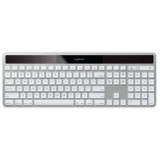 Logitech Wireless Solar Keyboard K750 for Mac - Gray - Brown Box - Wireless Connectivity - RF - 32.81 ft (10000 mm) - 2.40 GHz - USB - (Fleet Network)