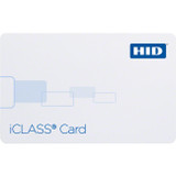 HID iCLASS 200x Smart Card - 100 - White - Polyvinyl Chloride (PVC) (Fleet Network)