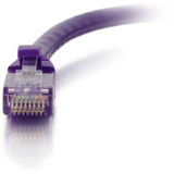 C2G 2ft Cat6 Snagless Unshielded (UTP) Ethernet Patch Cable - Purple - 2 ft Category 6 Network Cable for Network Device - First End: 1 (Fleet Network)