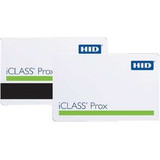 HID iCLASS Prox Card - Printable - Smart Card - 3.38" (85.73 mm) x 2.13" (54.03 mm) Length - White - Polyethylene Terephthalate (PET), (Fleet Network)