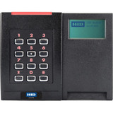 HID Dual Interface pivCLASS Reader with LCD - Contact/Contactless - Cable - 2" (50.80 mm) Operating Range - Wiegand (Fleet Network)