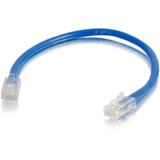 C2G 6in Cat6 Snagless Unshielded (UTP) Ethernet Network Patch Cable - Blue - 6" Category 6 Network Cable for Network Device - First 1 (00962)