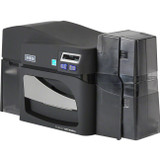 HID DTC4500E Double Sided Desktop Dye Sublimation/Thermal Transfer Printer - Monochrome - Card Print - Ethernet - USB - 2.11" Print - (Fleet Network)