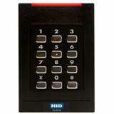 HID iCLASS SE RK40 Smart Card Reader - Wall Switch Keypad - Contactless - Cable - Wiegand - Wall Mountable - Black (Fleet Network)