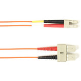 Black Box Fiber Optic Duplex Patch Network Cable - 19.7 ft Fiber Optic Network Cable for Network Device - First End: 2 x SC Network - (Fleet Network)