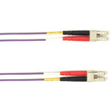 Black Box Fiber Optic Duplex Patch Network Cable - 65.6 ft Fiber Optic Network Cable for Network Device - First End: 2 x LC Network - (Fleet Network)