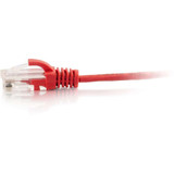 C2G 10ft Cat6 Slim Snagless Unshielded (UTP) Ethernet Cable - Red - 10 ft Category 6 Network Cable for Network Device - First End: 1 x (01169)
