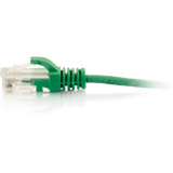 C2G 3ft Cat6 Slim Snagless Unshielded (UTP) Ethernet Cable - Green - 3 ft Category 6 Network Cable for Network Device - First End: 1 x (01161)