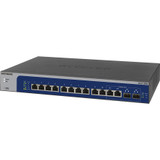 Netgear 12-Port 10-Gigabit/Multi-Gigabit Ethernet Smart Managed Plus Switch (XS512EM) - 12 Ports - Manageable - 10 Gigabit Ethernet - (XS512EM-100NAS)