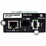 Vertiv Liebert IntelliSlot RDU101 - Network Card |Remote Management Adapter (RDU101) - IntelliSlot - 1 x Network (RJ-45) Port(s) (RDU101)