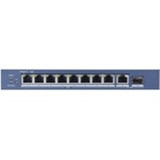 Hikvision 8-Port Gigabit Unmanaged PoE Switch - 8 Ports - 2 Layer Supported - Modular - 1 SFP Slots - 120 W Power Consumption - Pair, (DS-3E0510P-E)