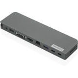 Lenovo USB-C Mini Dock - for Notebook - 45 W - USB Type C - 3 x USB Ports - USB Type-C - Network (RJ-45) - HDMI - VGA - Wired (40AU0065US)