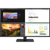 LG 43UN700-B 42.5" 4K UHD LCD Monitor - 16:9 - Black - 43.00" (1092.20 mm) Class - In-plane Switching (IPS) Technology - 3840 x 2160 - (Fleet Network)