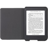 Kobo SleepCover Carrying Case (Flip) for 6" Kobo eReader - Black - Faux Leather, PU Leather Body - Unisex (N306-AC-BK-E-PU)