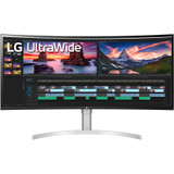 LG Ultrawide 38WN95C-W 38" UW-QHD+ Curved Screen Gaming LCD Monitor - 21:9 - 38.00" (965.20 mm) Class - Nano In-plane Switching (Nano (Fleet Network)