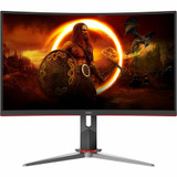 AOC CQ32G2S 31.5" QHD Curved Screen Gaming LED Monitor - 16:9 - 32" (812.80 mm) Class - Vertical Alignment (VA) - WLED Backlight - x - (Fleet Network)