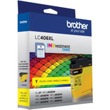 Brother INKvestment LC406XLY Original High Yield Inkjet Ink Cartridge - Single Pack - Yellow - 1 Each - 5000 Pages (Fleet Network)