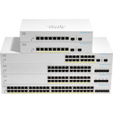 Cisco Business CBS220-8FP-E-2G Ethernet Switch - 8 Ports - Manageable - Gigabit Ethernet - 10/100/1000Base-T, 1000Base-X - 2 Layer - - (CBS220-8FP-E-2G-NA)
