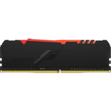 Kingston FURY Beast 32GB (2 x 16GB) DDR4 SDRAM Memory Kit - For Motherboard - 32 GB (2 x 16GB) - DDR4-3200/PC4-25600 DDR4 SDRAM - 3200 (KF432C16BBAK2/32)