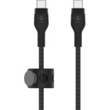 Belkin USB-C to USB-C Cable - 6.6 ft USB-C Data Transfer Cable for iPad mini, iPad Air, iPad Pro, Smartphone, Tablet, Notebook, Air - (CAB011bt2MBK)