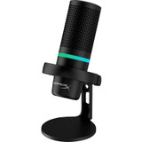HyperX DuoCast Wired Microphone - Black - Shock Mount - USB (4P5E2AA)